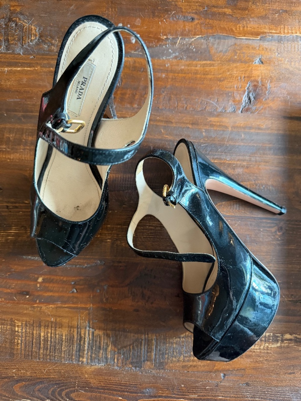 Black Prada Heels